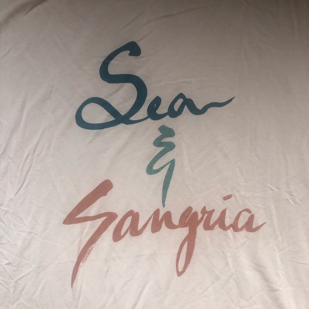 Asos sea and sangria T-shirt from mink pink